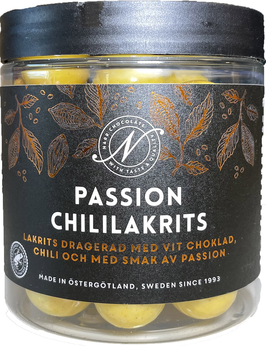 Narr Chocolate Chili Passionslakrits 150g