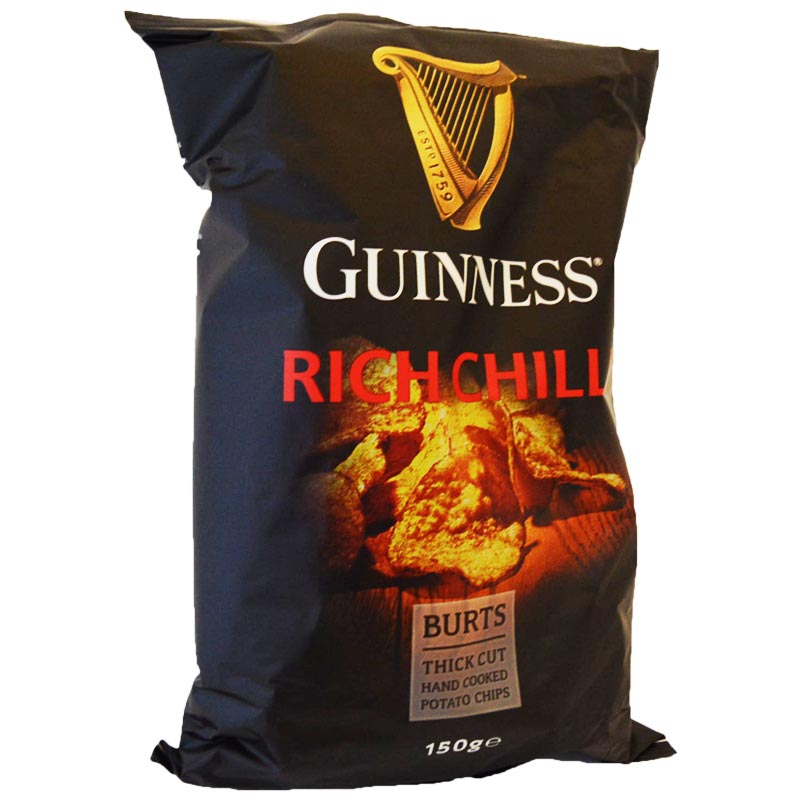 Chips "Guinness Rich Chilli" 150g - 45% rabatt
