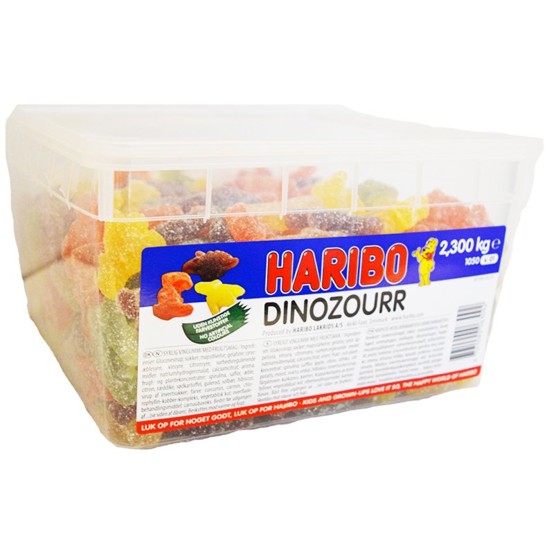Hel Låda Godis "Dinozourr" 2,3kg - 56% rabatt