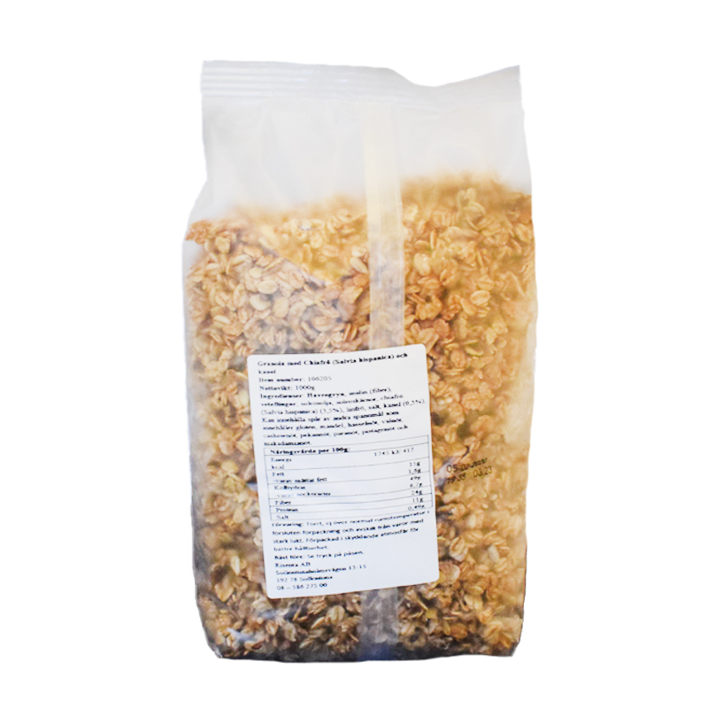 Granola Kanel & Chia - 71% rabatt