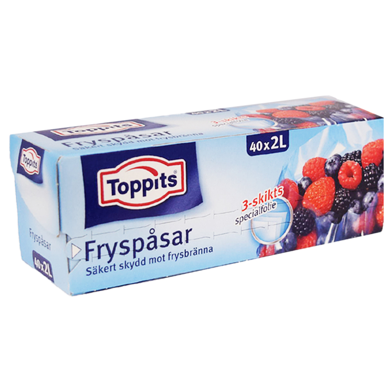 Fryspåsar 40 x 2L - 17% rabatt