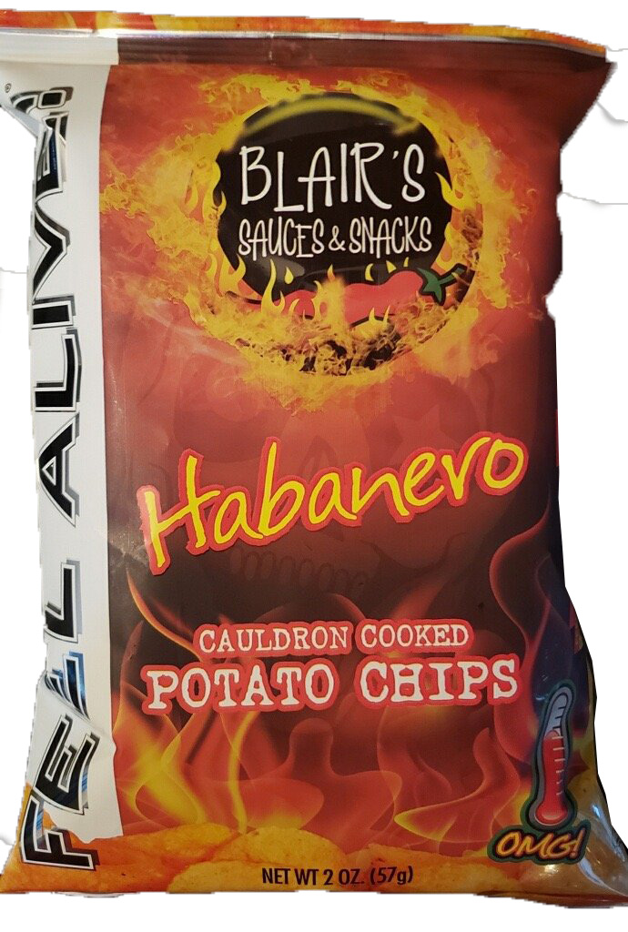 Blairs Death Rain Habanero Chips 57g