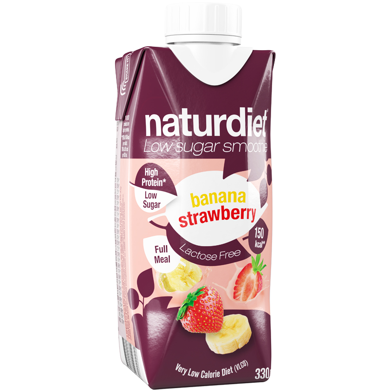 Måltidsersättning Smoothie Banan & jordgubb - 16% rabatt