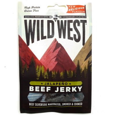 Wild West Beef Jerky Jalapeno Flavor 25g