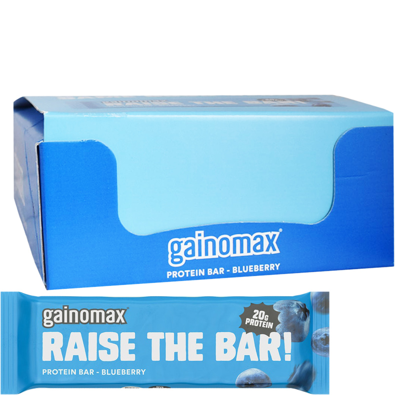 Hel Låda Proteinbars "Blueberry" 15 x 60g - 60% rabatt