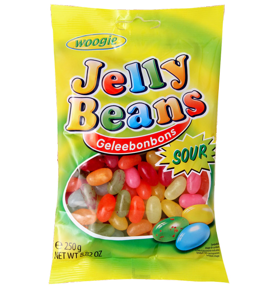 Woogie Jelly Beans Sour 250g