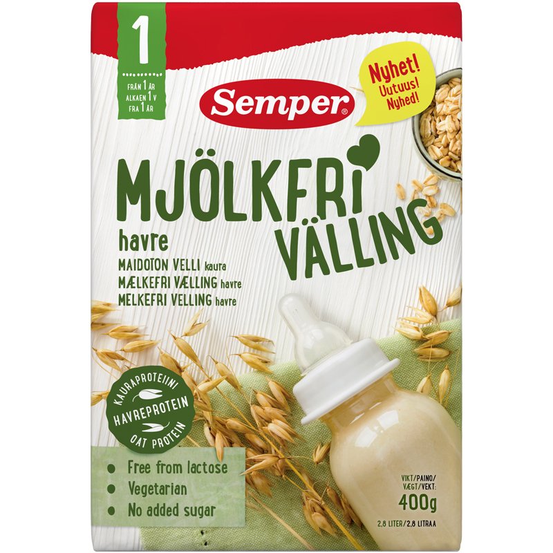Mjölkfri Välling med havre - 50% rabatt