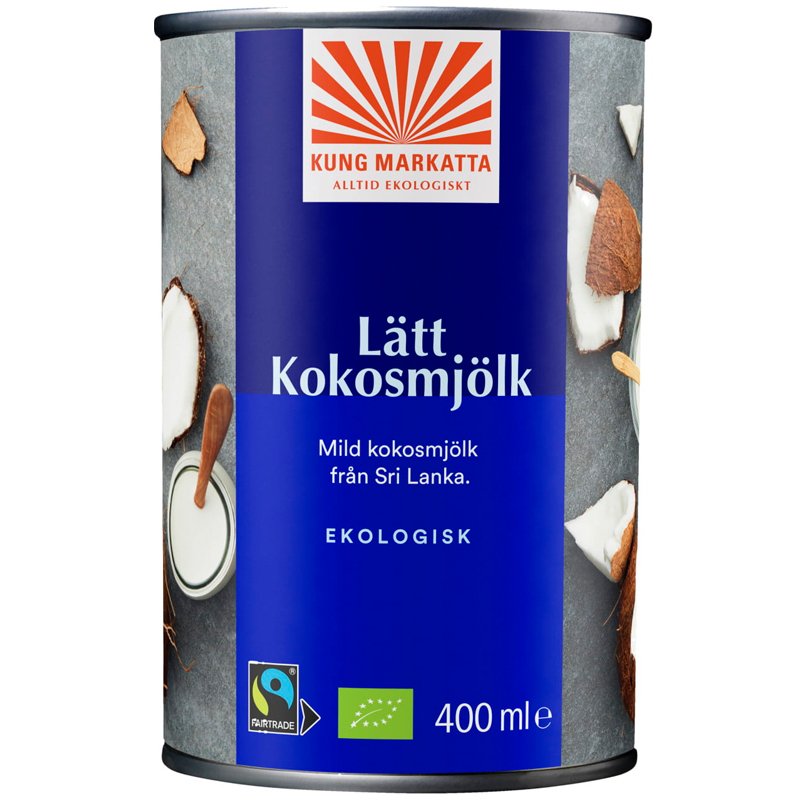 Eko Kokosmjölk Lätt - 15% rabatt