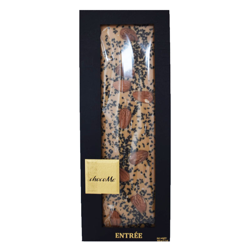 Chokladkaka Mandlar & Sesamfrön 100g - 80% rabatt