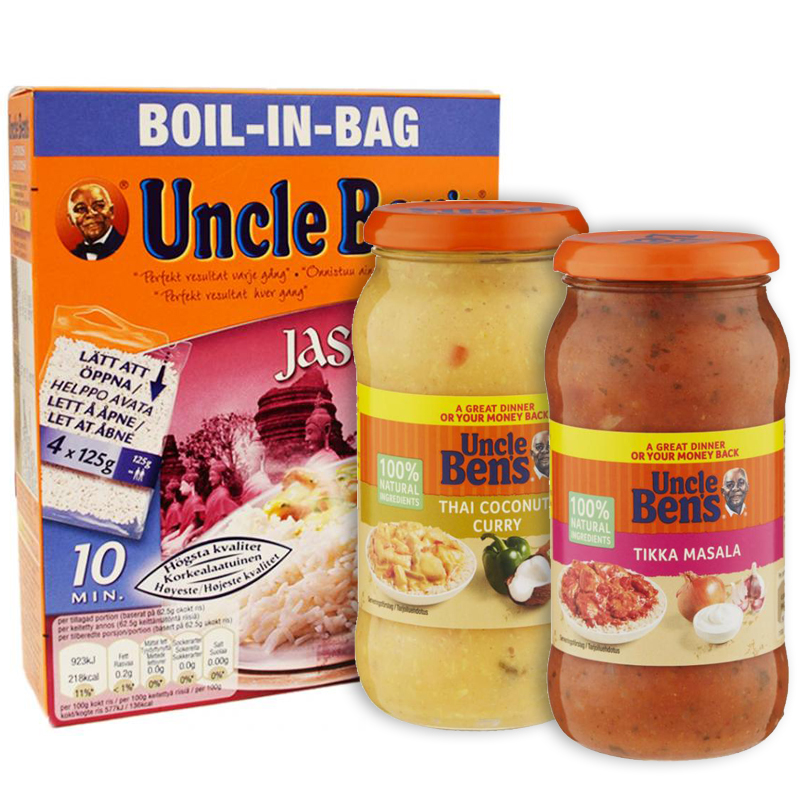 Grytbaser från Uncle Ben - 41% rabatt