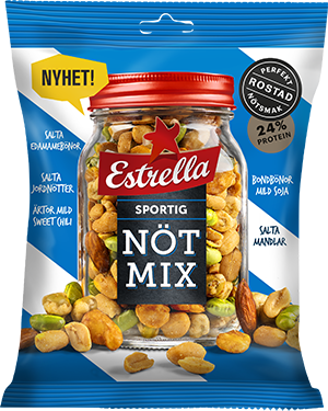 Estrella Sportig Nötmix 170g