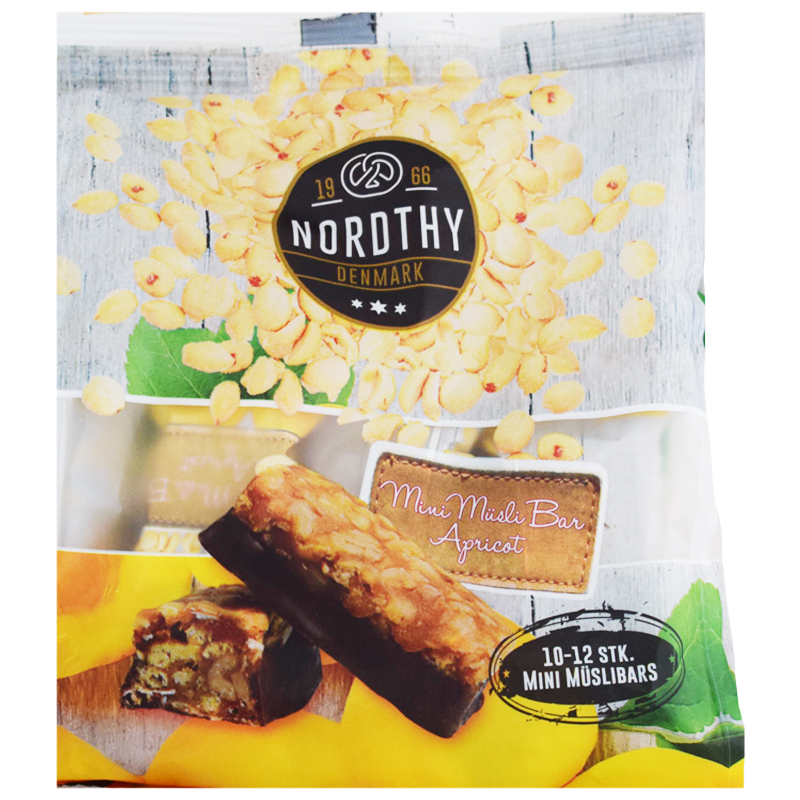 Müslibars "Apricot Mini" 175g - 53% rabatt