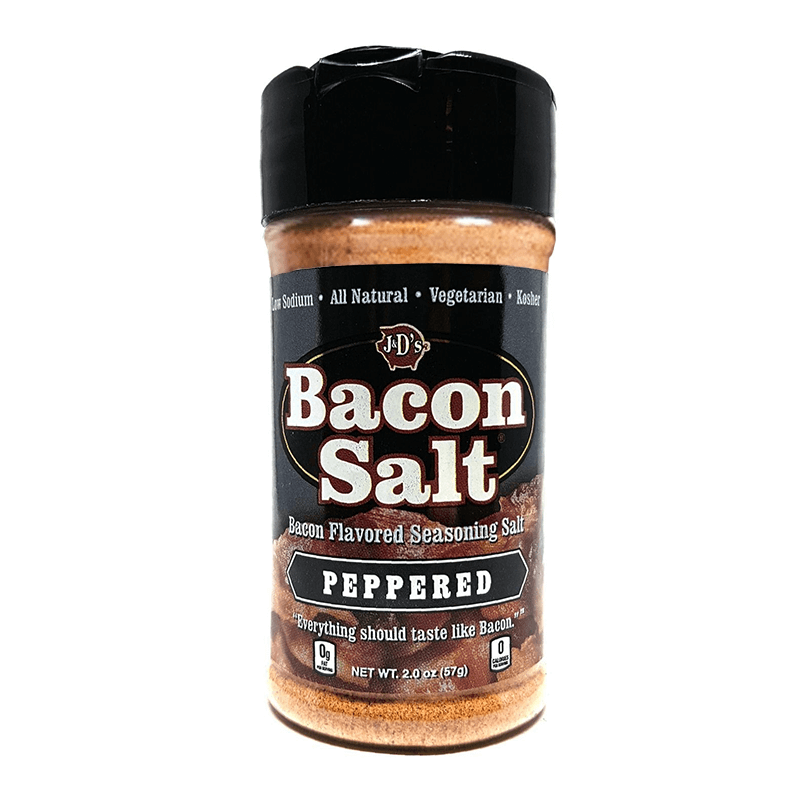 J&Ds Peppered Bacon Salt 57g