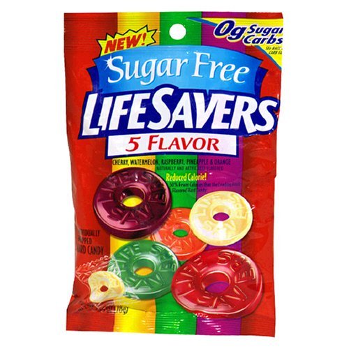 Lifesavers 5 Flavor Bag Sugar Free 78g