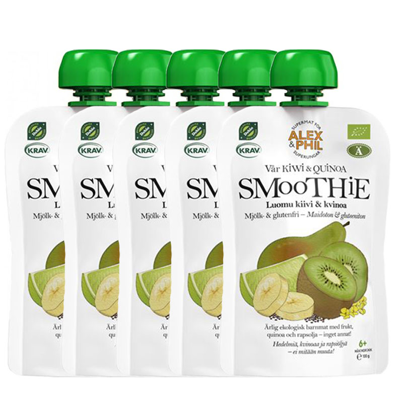 Eko Smoothie Kiwi & Quinoa 6m 5-pack - 48% rabatt