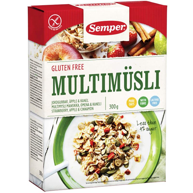 Multimüsli 300g - 71% rabatt