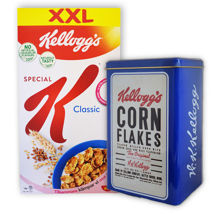 Flingor "Classic" 800g + Retro Plåtburk - 57% rabatt