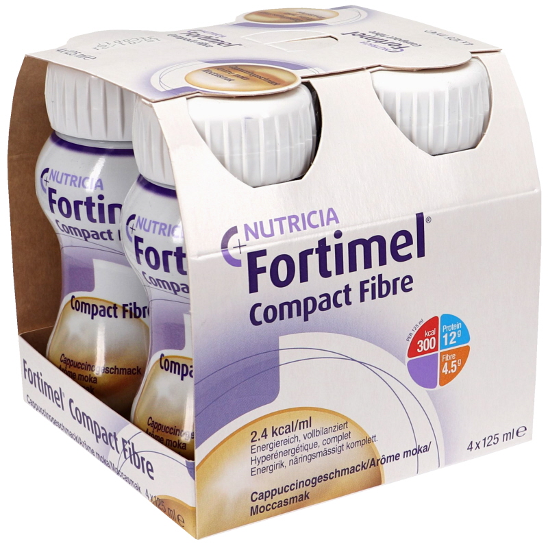 Fortimel Energy Multi Fibre Mocca 4 x 200 ml - 48% rabatt