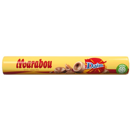 MJÖLKCHOKLAD M. DAIM RULLE