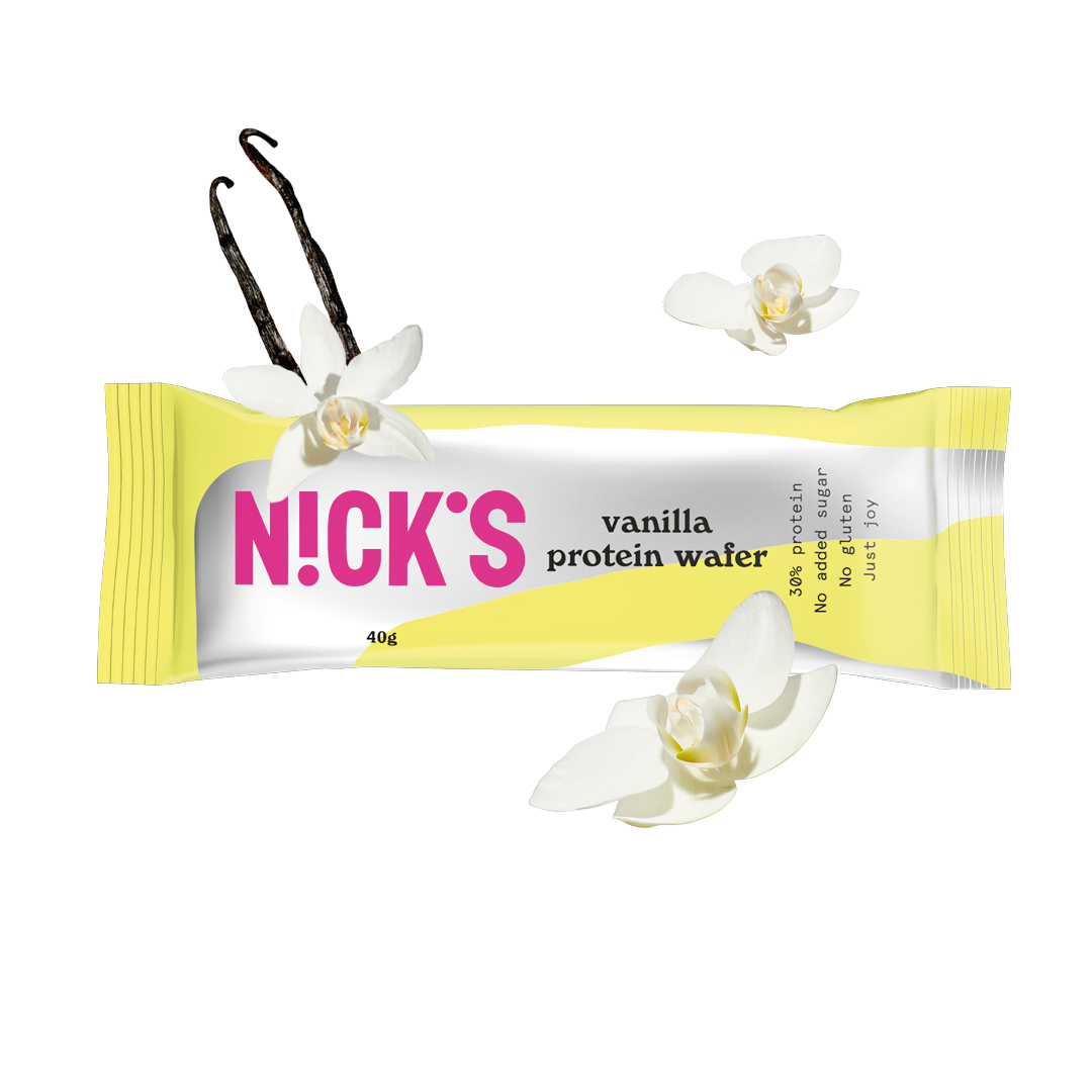 Nicks Protein Wafer - Vanilla 40g