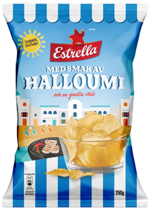 Estrella Halloumi med chili 175g
