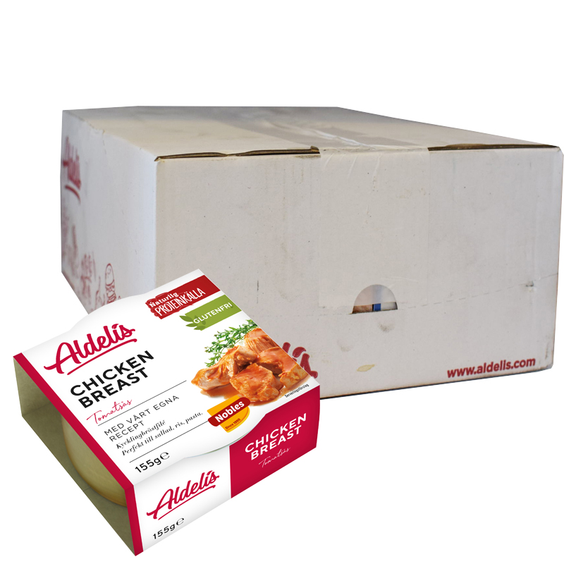 Kycklingbröst i tomatsås 12-pack - 23% rabatt