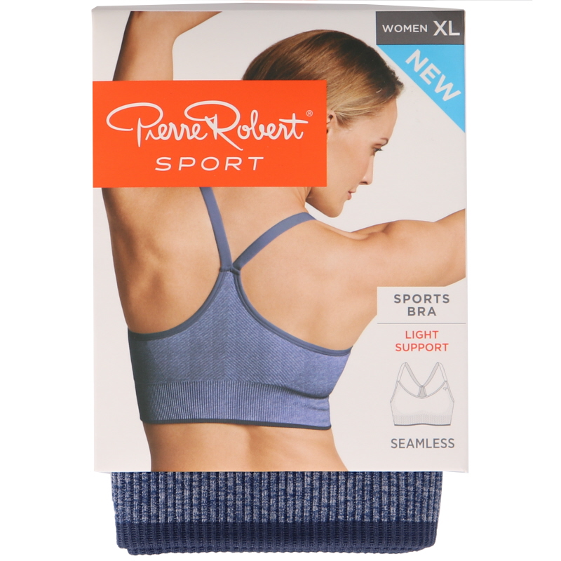 Sport-BH Light Support Blå Stlk XL - 65% rabatt