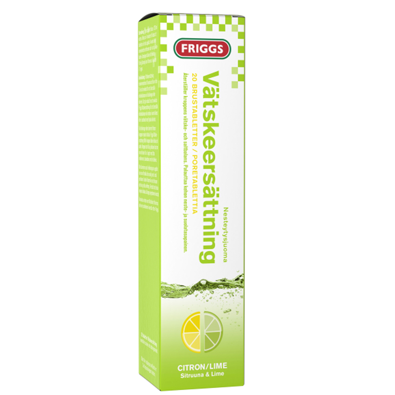 Brustabletter Vätskeersättning 20-pack - 31% rabatt