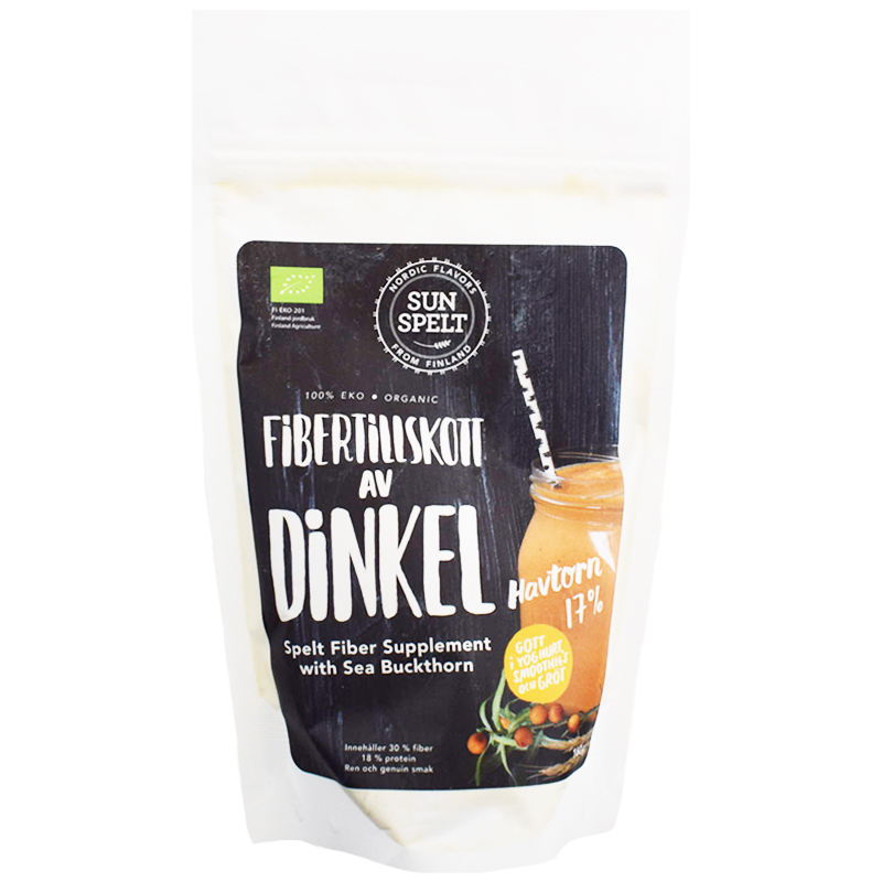 Fibertillskott Dinkel & Havtorn 160g - 71% rabatt