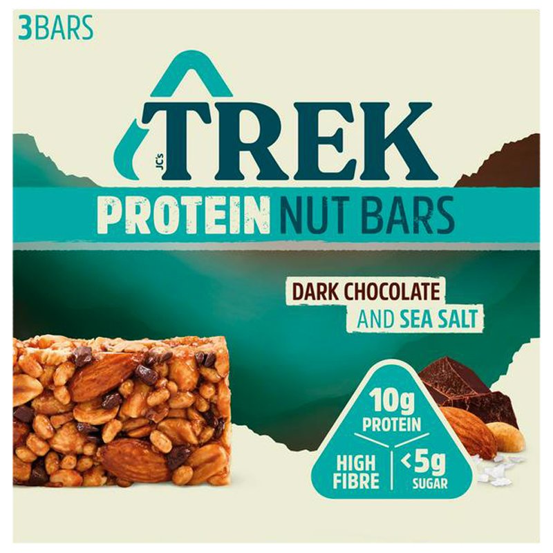 Krispig bar Mörk choklad & havssalt 3-pack - 23% rabatt