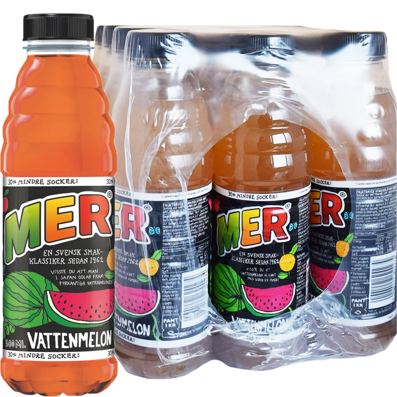 Fruktdryck Vattenmelon 12 x 500ml - 75% rabatt