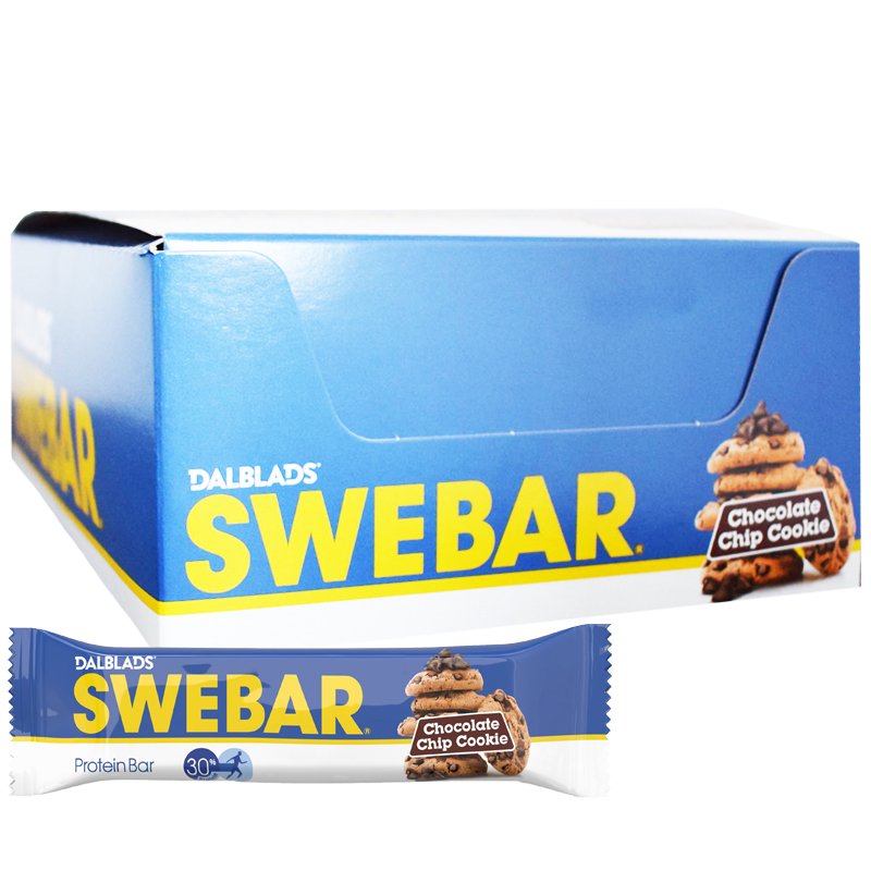 Proteinbars Chocolate Chip Cookie 20-pack - 33% rabatt