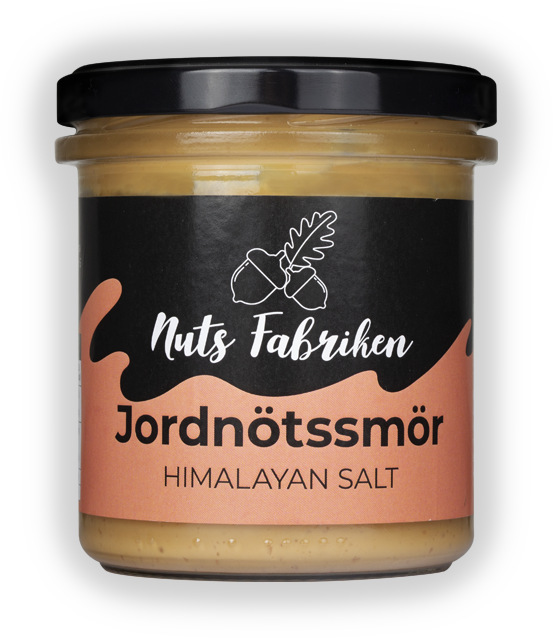 Nuts Fabriken Jordnötssmör Himalayan Salt 300g