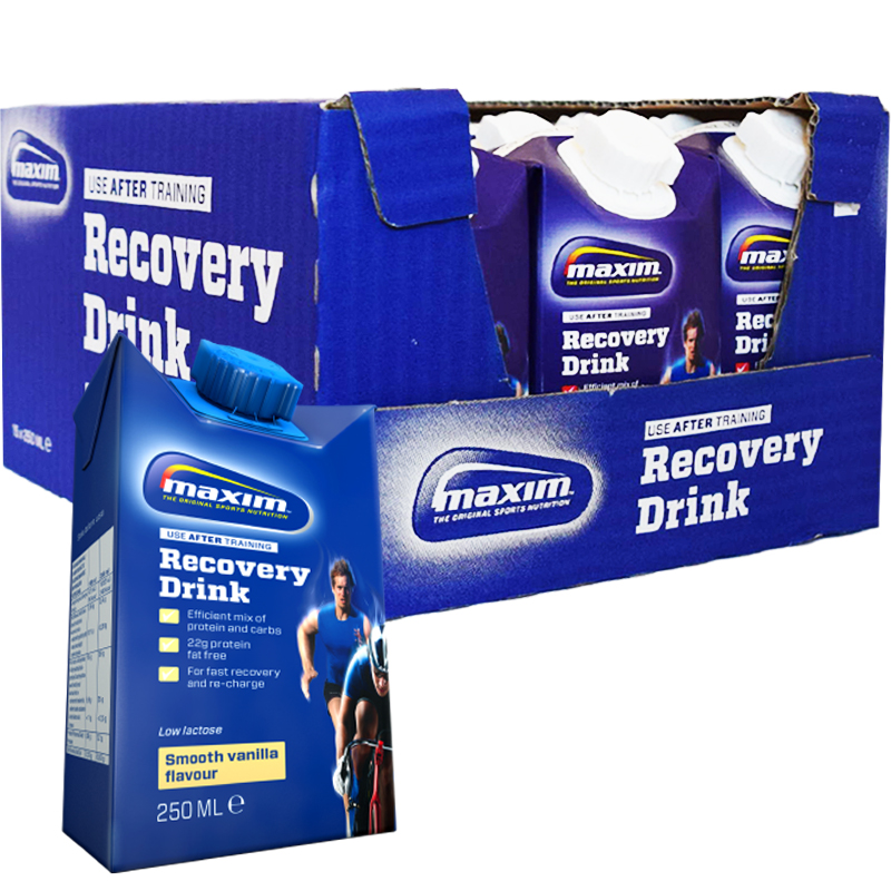 Hel Låda "Recovery Drink" Vanilj 15 x 250ml - 73% rabatt