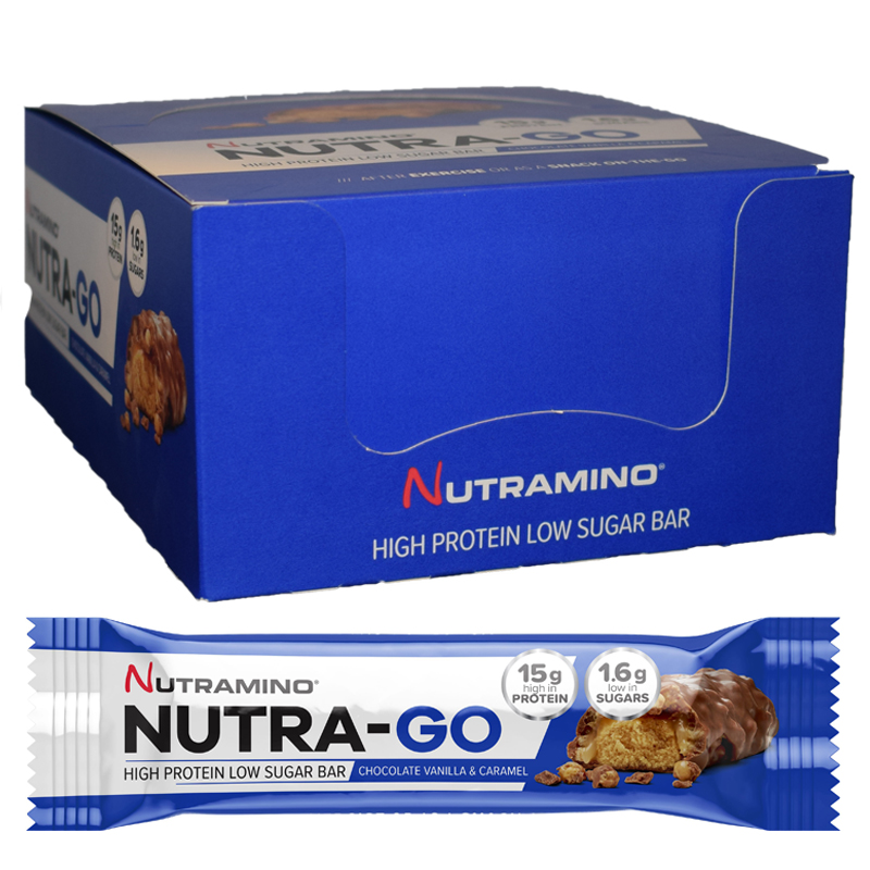 Proteinbars Choklad, Vanilj & Karamell 15-pack - 80% rabatt