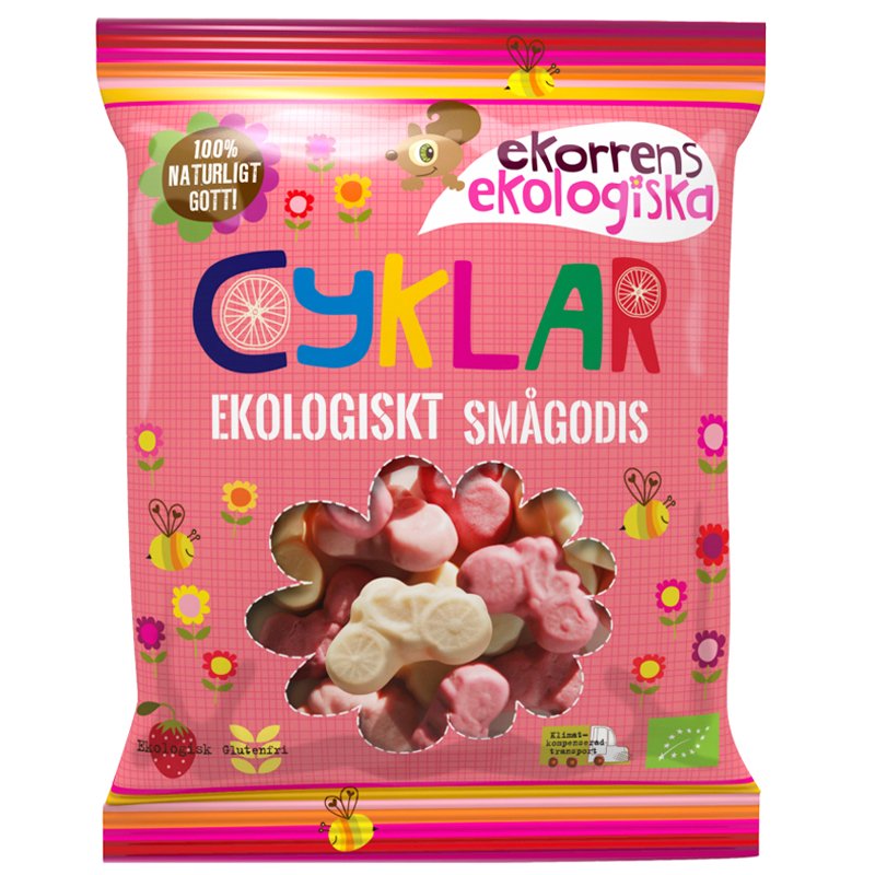 Eko Godis "Cyklar" 80g - 52% rabatt