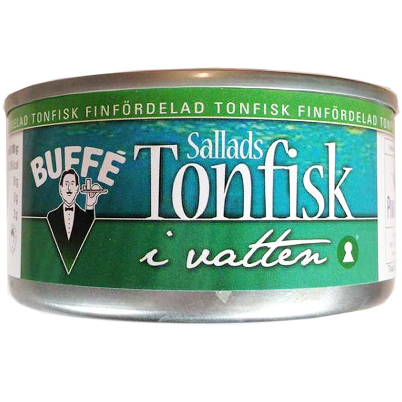Salladstonfisk i vatten - 17% rabatt