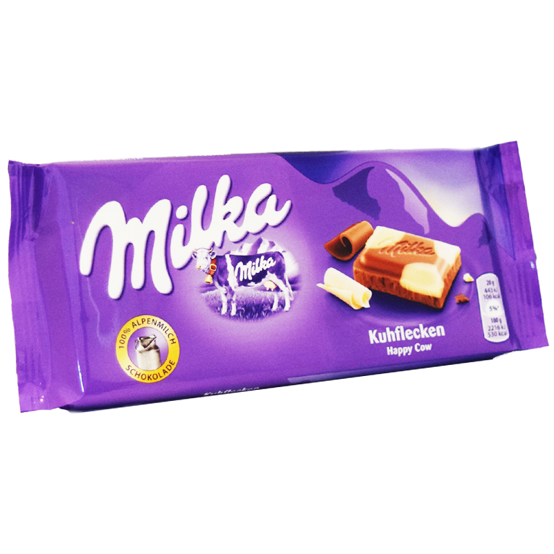 Mjölk- & Vitchokladkaka 100g - 37% rabatt