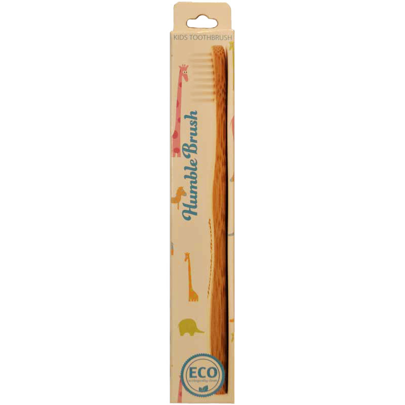 Tandborste "Humble Brush" Barn Vit - 21% rabatt