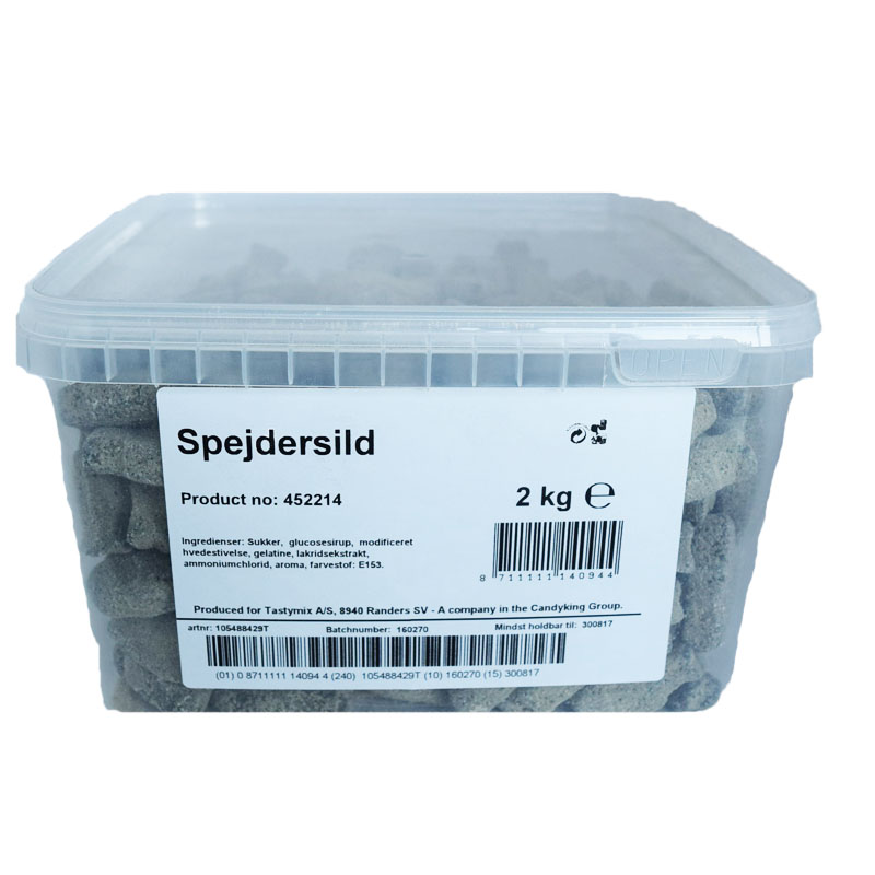 Hel Låda Lakritsfiskar Söt & Salt 2kg - 61% rabatt