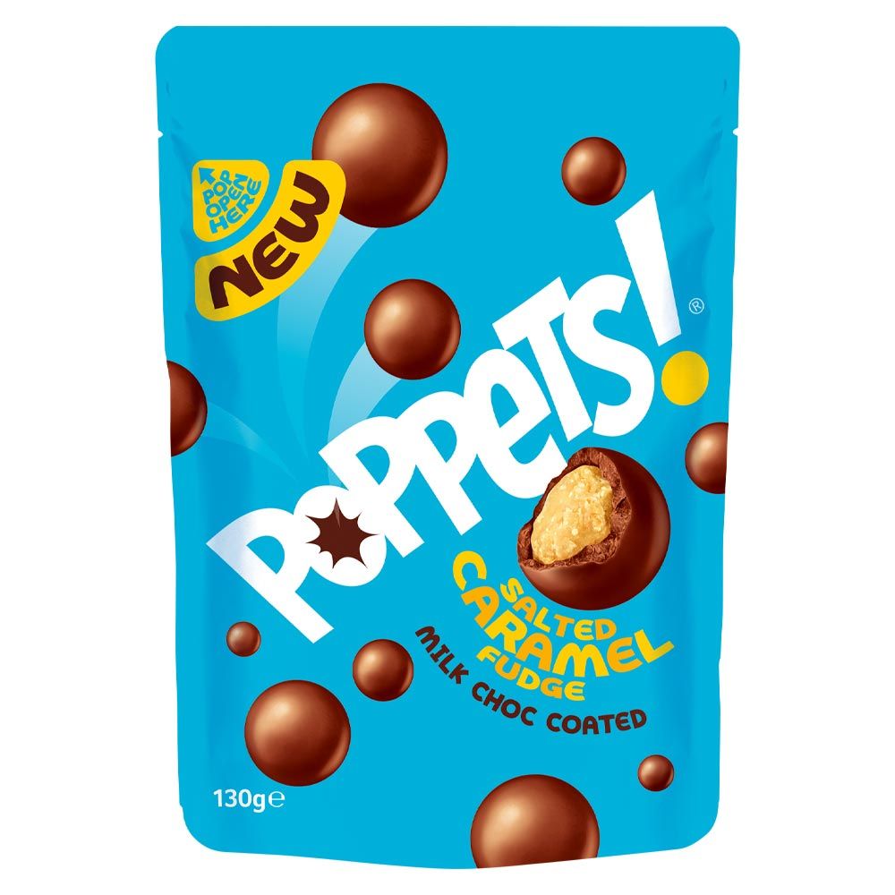 Poppets Salted Caramel 130g