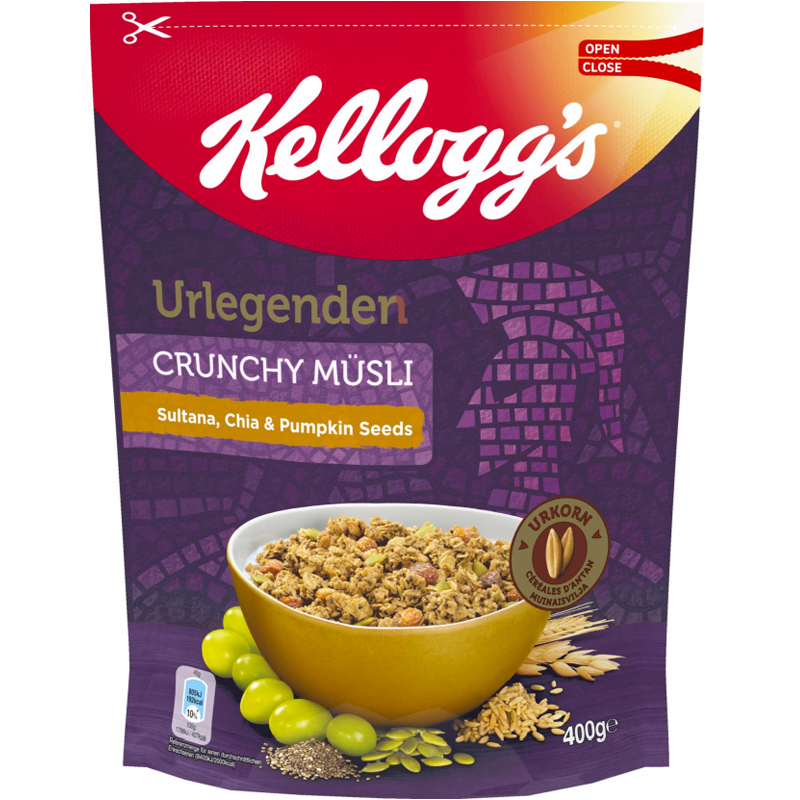 Müsli "Sultana, Chia & Pumpkin Seeds" 400g - 57% rabatt