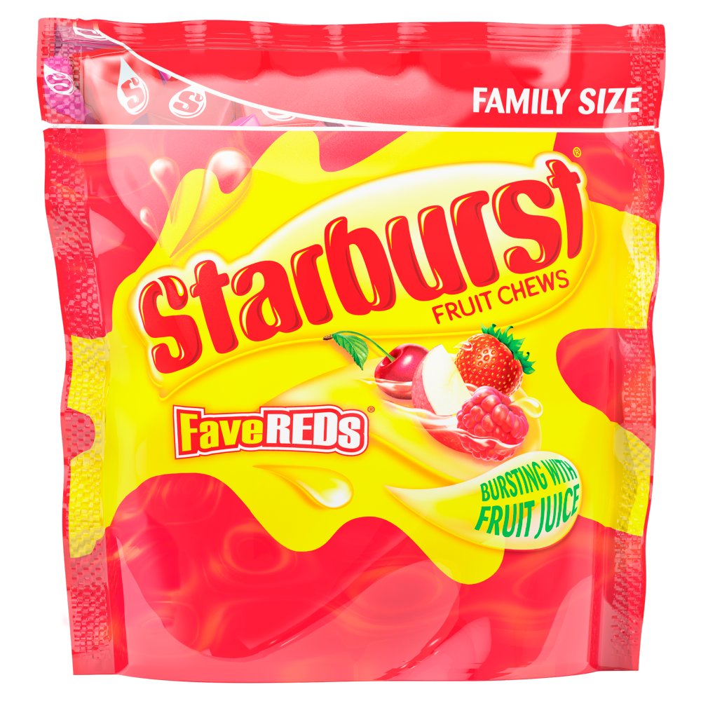 Starburst Fave Reds 196g