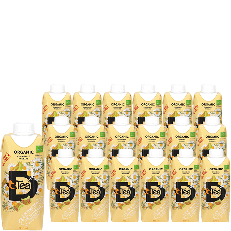 18-pack Tedryck Kamomill Rabarber - 87% rabatt