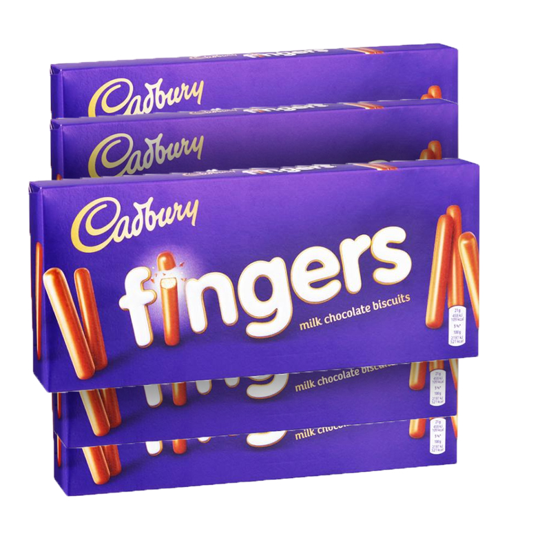 Cadbury fingers 5-pack - 61% rabatt
