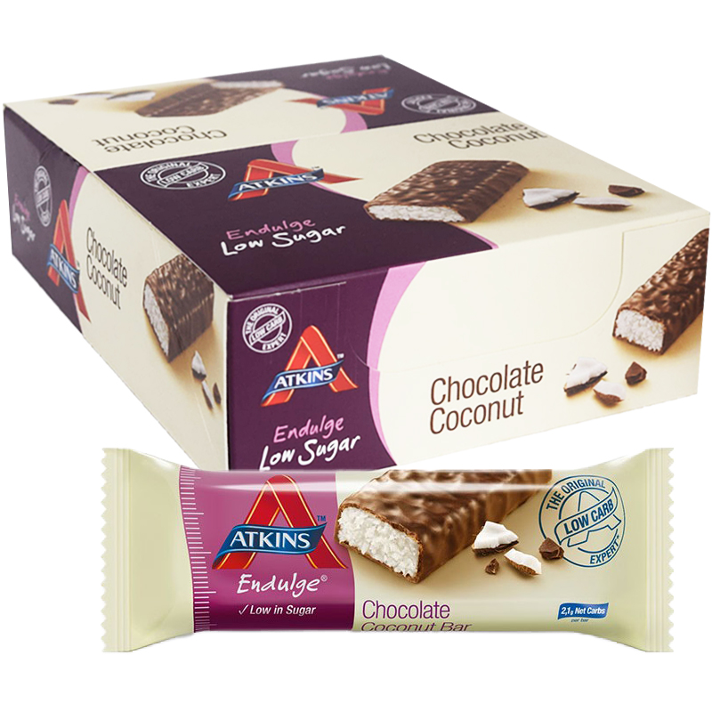 Hel låda Mealbars "Chocolate & Coconut" 15 x 35g - 61% rabatt