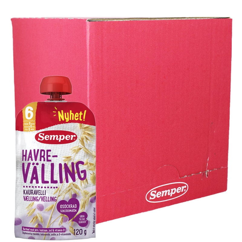 Hel Låda Havrevälling 12x120g - 82% rabatt