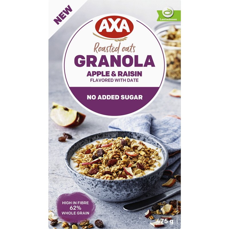 Granola Apple & Raisin - 12% rabatt