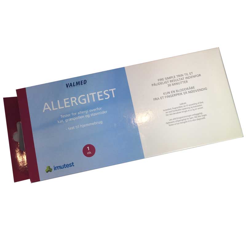 Allergitest - 97% rabatt