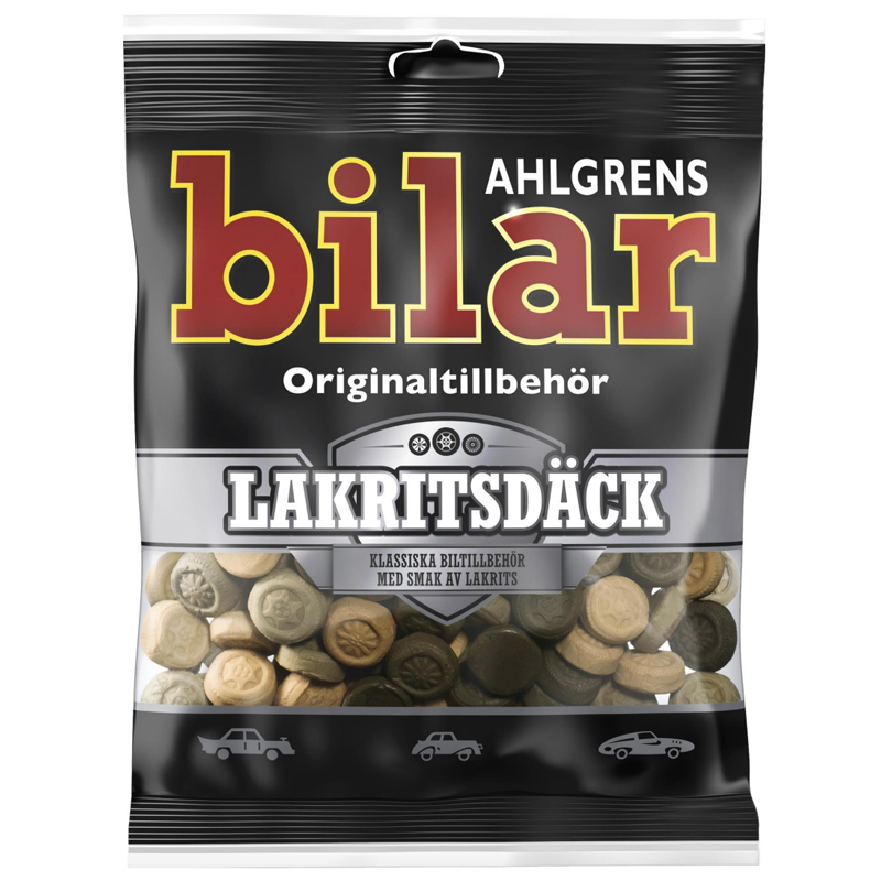 Ahlgrens Bilar Lakritsdäck - 28% rabatt
